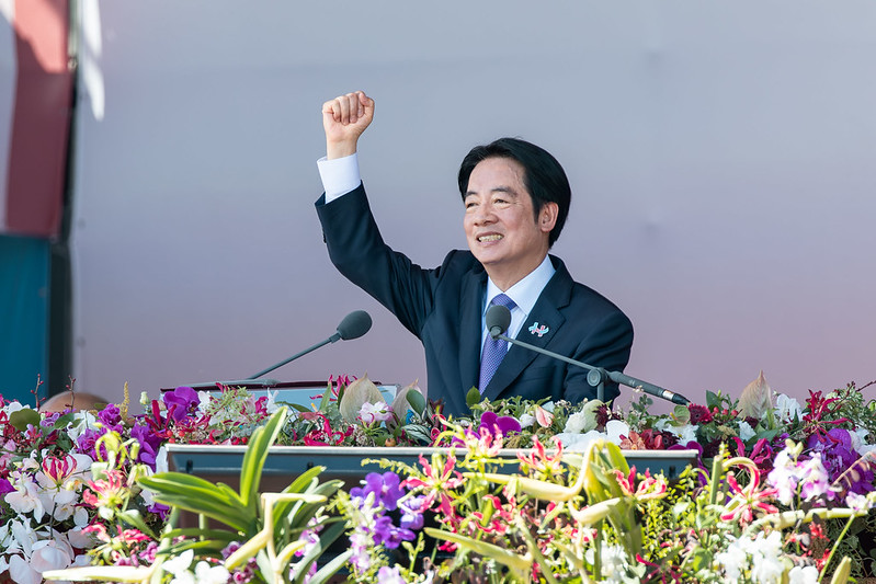 賴清德總統今(10)日上午出席在總統府府前廣場舉行的「中華民國中樞暨各界慶祝114年國慶大會」,以「變局中 奮起的新臺灣」為題發表演說
